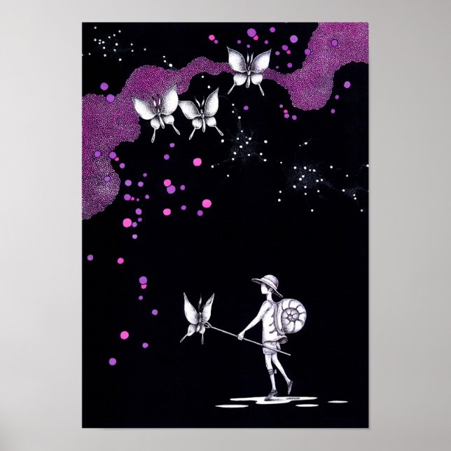 Hunting on a Midsummer Night. Poster (Front)