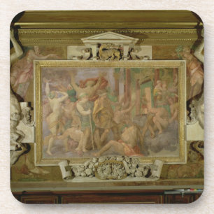 Hunting out Ignorance, detail of decorative scheme Coaster