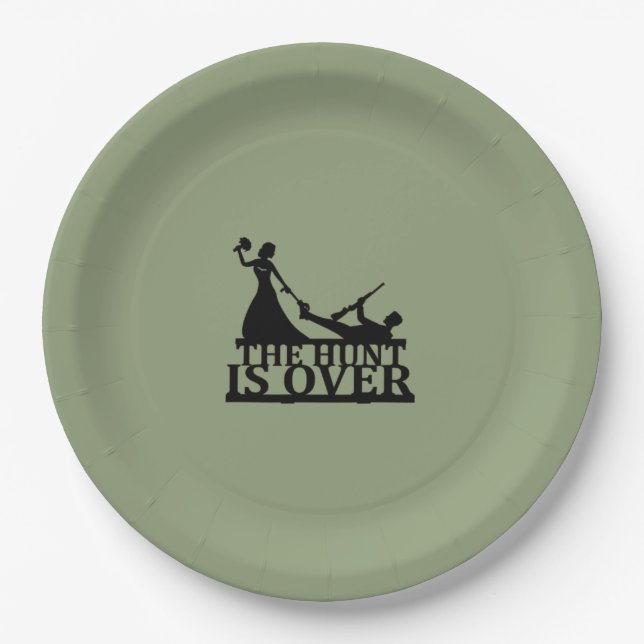Hunting Paper Plate (Front)