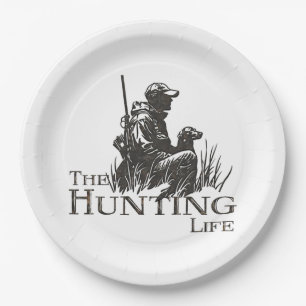 Hunting Paper Plate