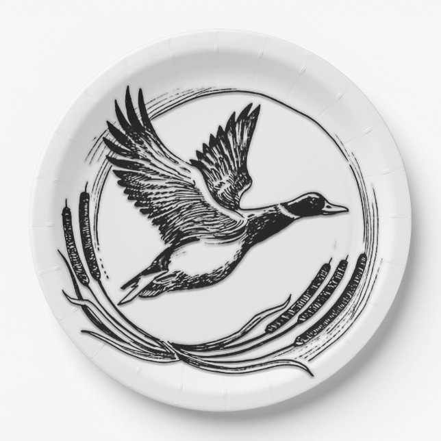 Hunting Paper Plate (Front)