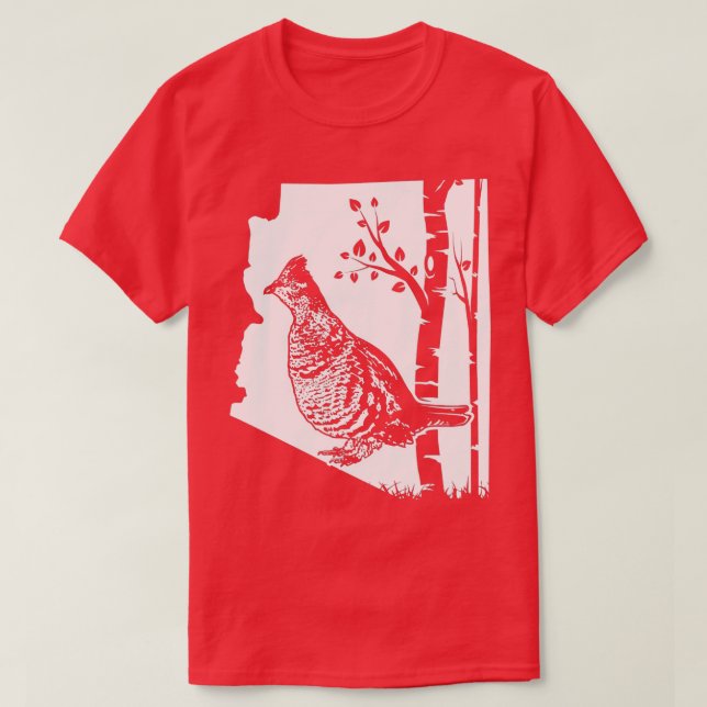 Hunting Partridge Grouse (21) T-Shirt (Design Front)