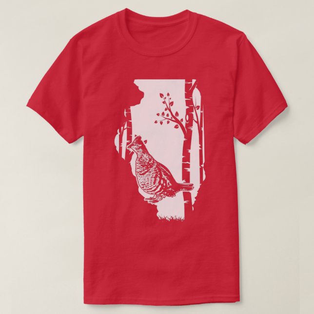 Hunting Partridge Grouse (24) T-Shirt (Design Front)