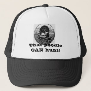 Hunting Poodle Cap