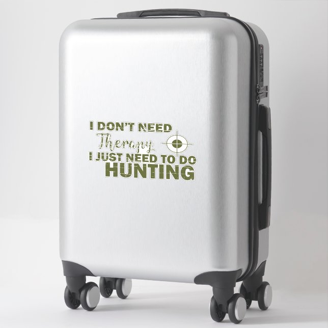 hunting quotes saying hunt hunter lover (Suitcase)