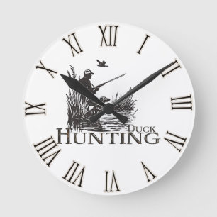 Hunting Round Clock