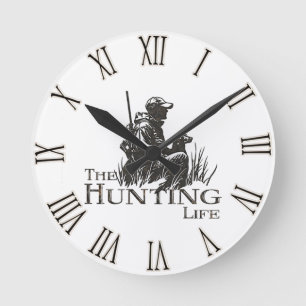 Hunting Round Clock