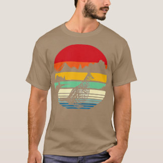 Hunting Ruffed Grouse bird- Retro cloudly nature H T-Shirt