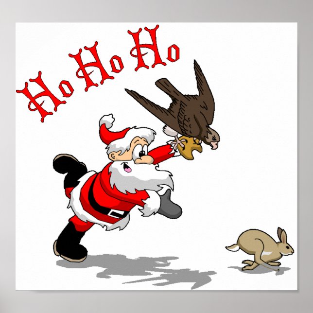 Hunting Santa Poster (Front)
