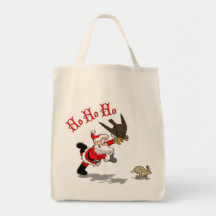 Hunting Santa Tote Bag