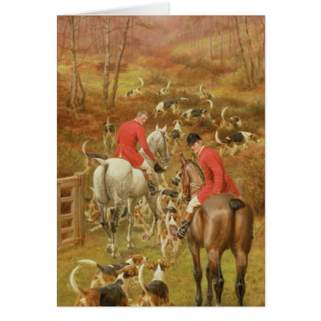 Hunting Scene, 1906 (Front)