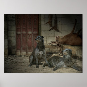 Hunting scene: loot (go. 3) poster