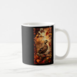 Hunting Scene Mallard Duck Autumn Wildlife Nature Coffee Mug