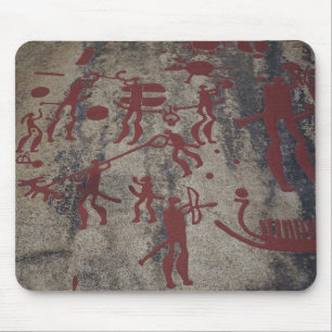 Hunting scenes mouse mat