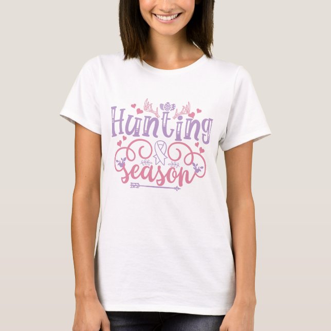 Hunting Season Easter Quote T-Shirt (Front)