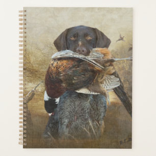 Hunting season , German Wirehaired Pointer  Tapest Planner