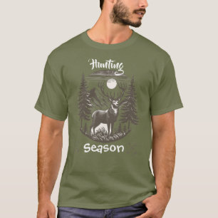 Hunting Season Green in Colour T-Shirt