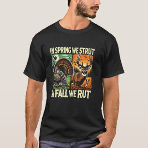 Hunting Season Turkey & Deer Huntsman T-Shirt
