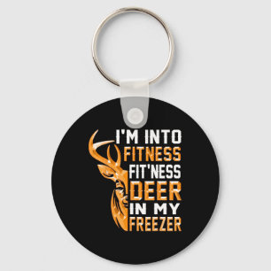 Hunting-shirt I'm Into Fitness Deer Freezer Funny  Key Ring