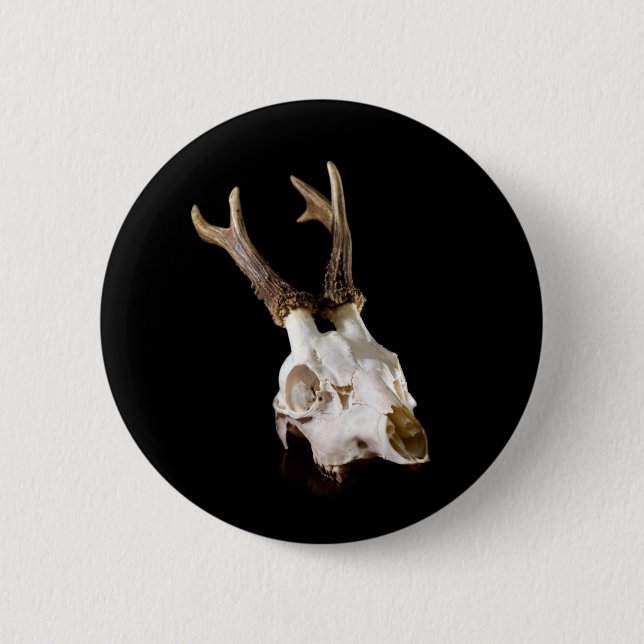 Hunting stories! 6 cm round badge (Front)