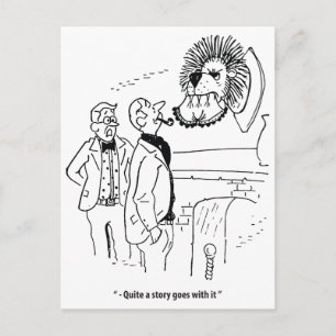 Hunting Stories, Humour, Funny Vintage Postcard