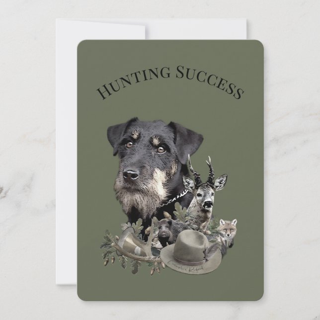 Hunting Success Invitation (Front)