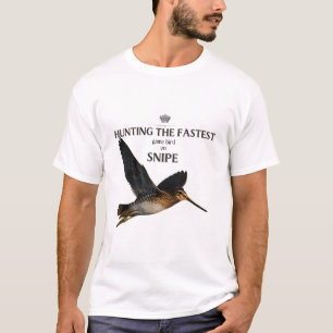 Hunting The Fastest Bird - The Snipe T-Shirt