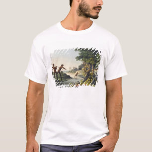 Hunting the Kangaroo, aborigines in New South Wale T-Shirt