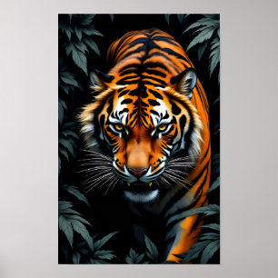 Hunting Tiger Poster