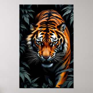 Hunting Tiger Poster