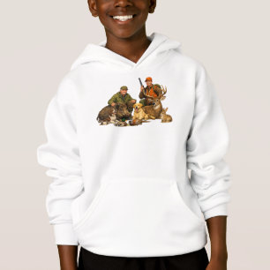 Hunting trophies with dogs outdoor hunter gift