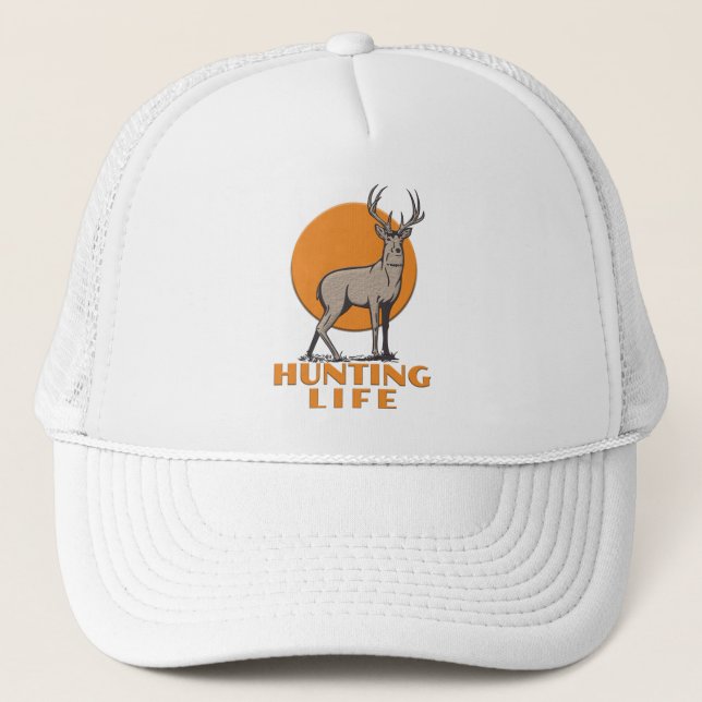 Hunting  trucker hat (Front)