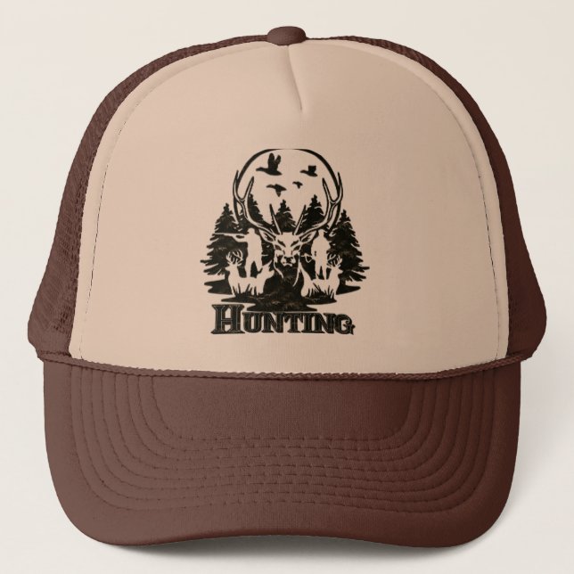 Hunting Trucker Hat (Front)