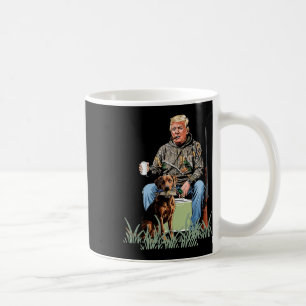 Hunting Trump Camouflage Funny Duck Hunting Season Coffee Mug