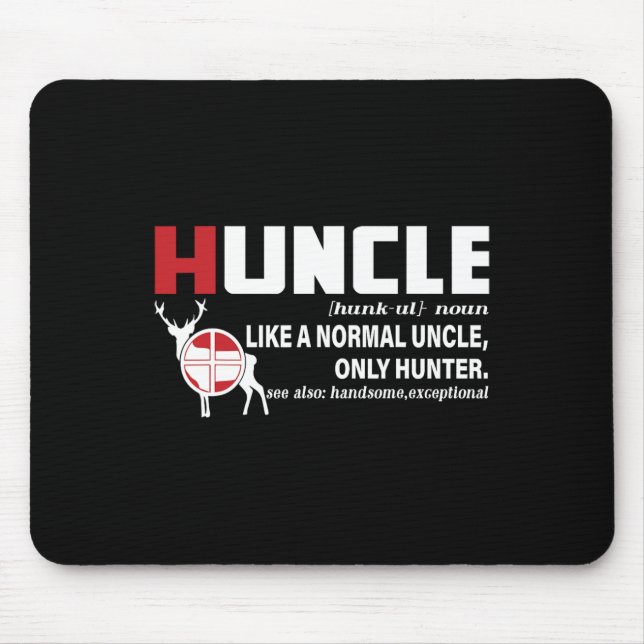 Hunting Uncle Definition  Mouse Mat (Front)