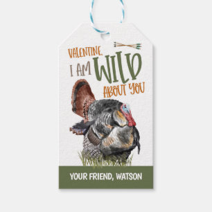 Hunting Valentine Favour Tag