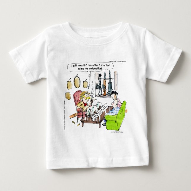 Hunting With Automatics Funny Gifts & Tees (Front)