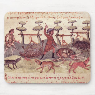 Hunting with Nets Mouse Mat