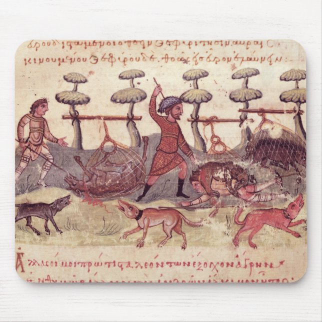 Hunting with Nets Mouse Mat (Front)