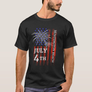Huntington Beach 4th of July Independence Day T-Shirt
