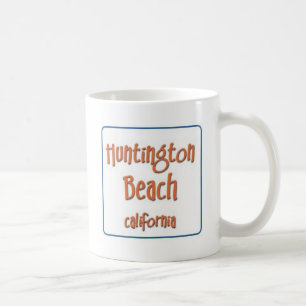 Huntington Beach California BlueBox Coffee Mug