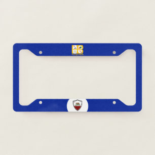 Huntington Beach (California) city flag   Licence Plate Frame