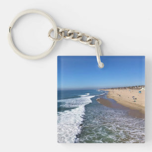Huntington Beach, California Key Ring