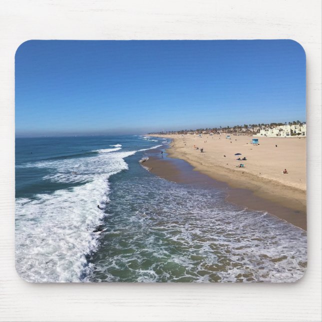 Huntington Beach, California Mouse Mat (Front)