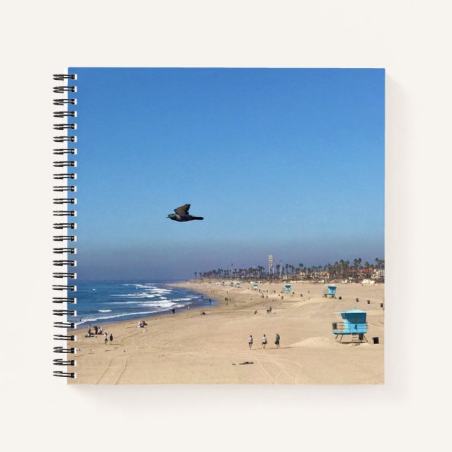 Huntington Beach, California Notebook (Front)