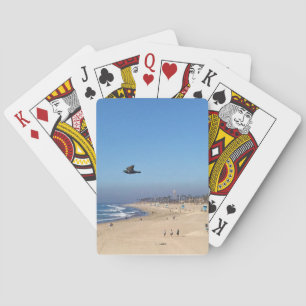 Huntington Beach, California Playing Cards