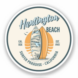 Huntington Beach California Surfer Paradise