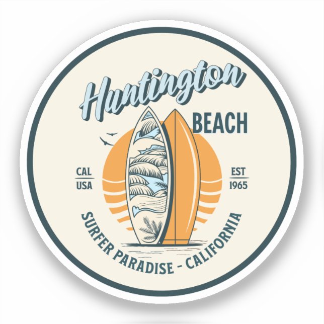 Huntington Beach California Surfer Paradise (Front)