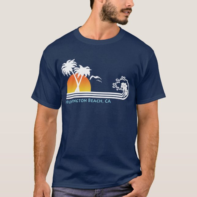 Huntington Beach California T-Shirt (Front)