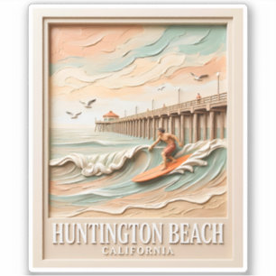 Huntington Beach California Texture Surfer Surfing